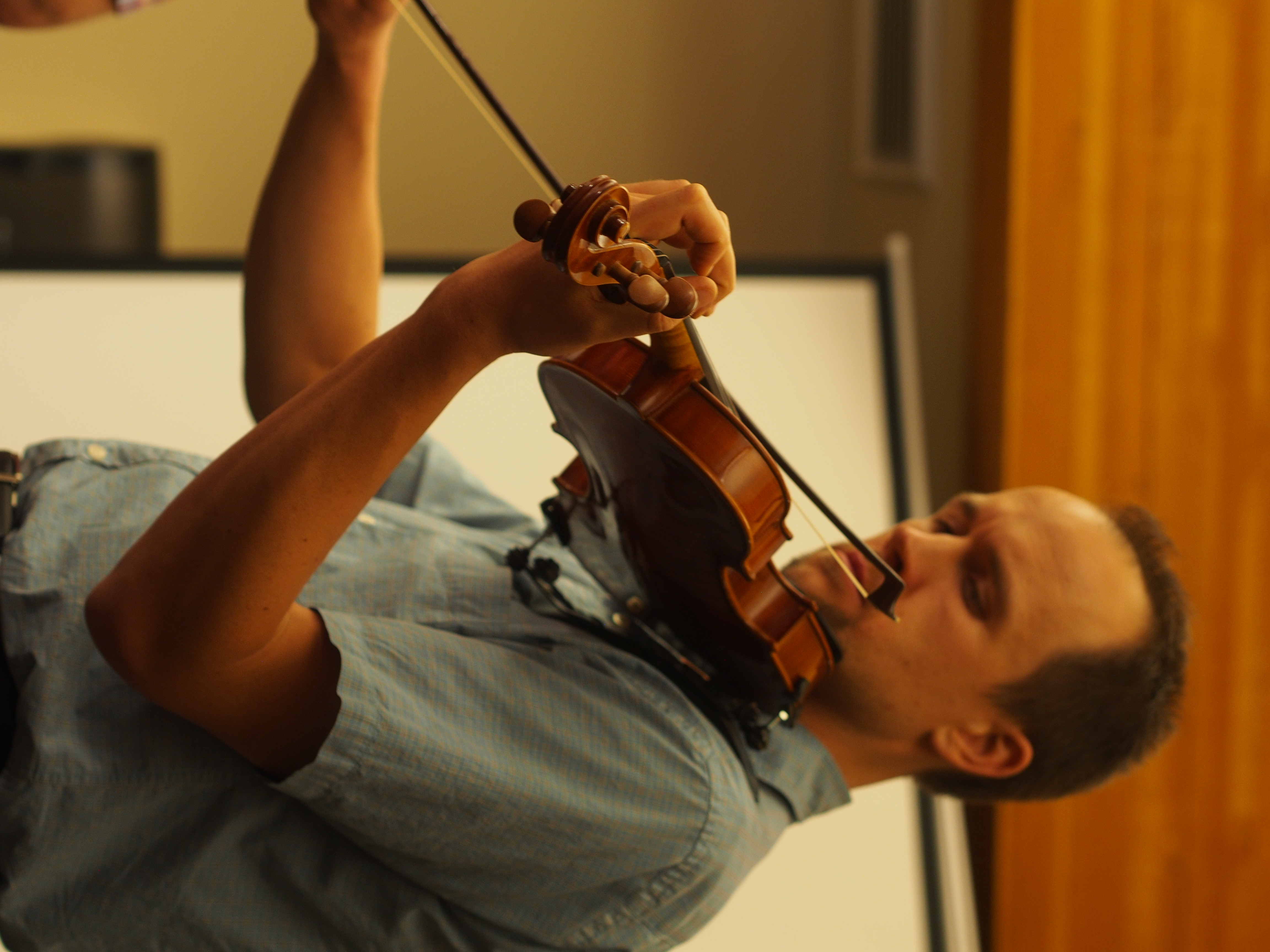 Reedy at the fiddle, 2013